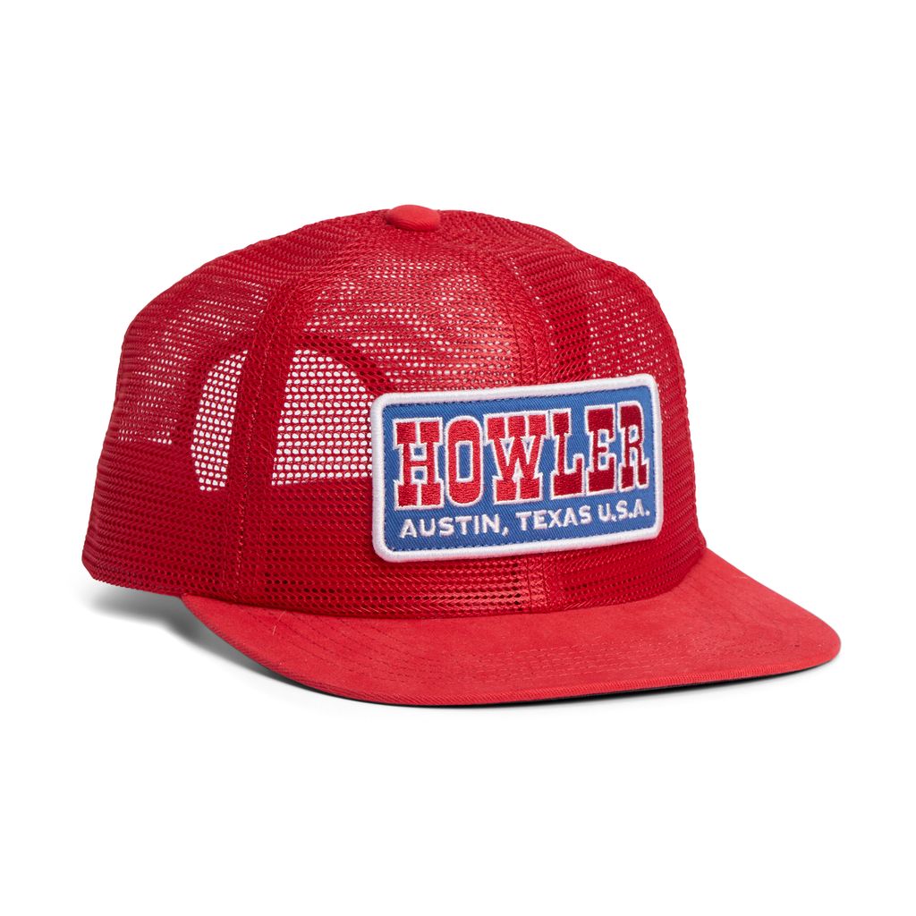 Howler Slab Feedstore Hat- Joe Rob Red